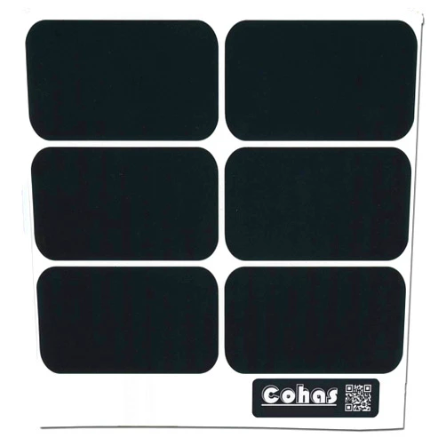 Cohas Chalkboard Labels in Large Rectangle Shape includes No Marker and 42 Labels, Refill Kit, No Marker