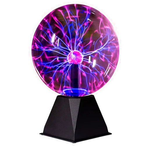 mcoplus 7 Inch Plasma Ball, Plasma Lamp/Light, Plasma Electric Nebula Lightening Ball, Touch & Sound Sensitive, for Parties, Home, Decorations, Gift for Holiday and Birthday, Novelty Toy