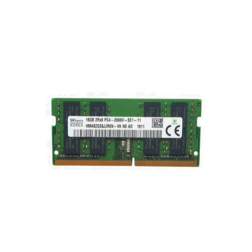 Hynix SK HYNIX 16GB 2RX8 DDR4 SO-DIMM PC4-21300 2666MHZ Memory Module HMA82GS6JJR8N-VK