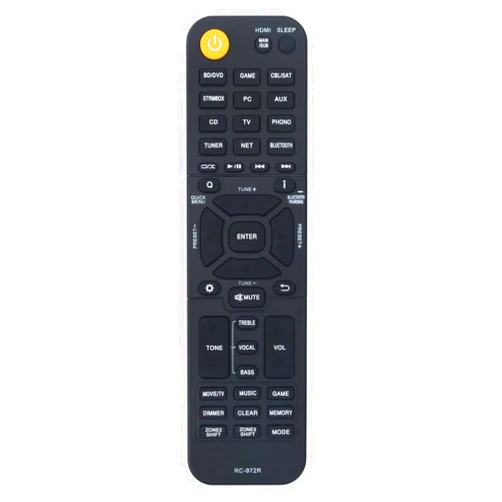 CLNCBJ RC-972R Replace Remote Compatible with Onkyo Stereo Receiver TXNR595 TXNR797 TXRZ840 TXNR696
