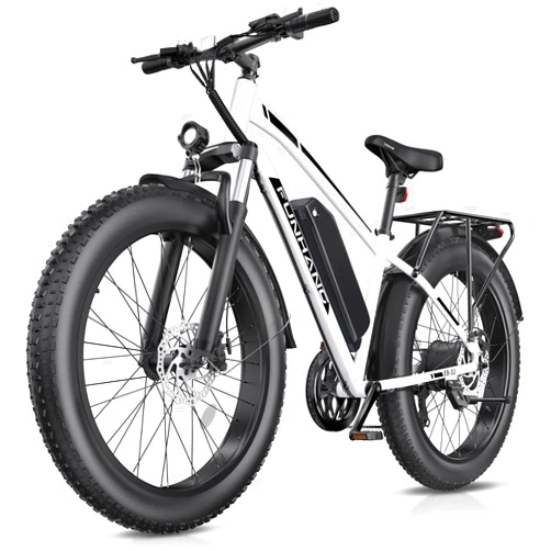 Funhang Electric Bike for Adults, Peak 750W Ebike, 25MPH 60Miles Electric Mountain Bike, 26