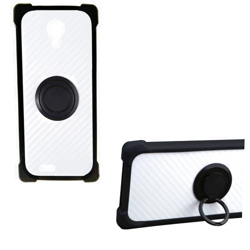 jioeuinly Stand Maze Speed MS5539G Case Compatible for Maze Speed MS5539G Phone Case PC backplane + Silicone Soft Frame Cover [360 Metal Ring, Magnetic Car Mount] CSKB-HEI