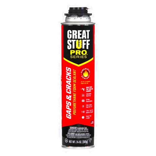 Dow Chemical Co. GREAT STUFF PRO Gaps & Cracks 24 oz Insulating Foam Sealant, Orange