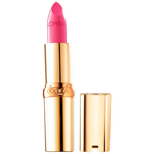 L'Oreal Paris Colour Riche Original Creamy, Hydrating Satin Lipstick with Argan Oil and Vitamin E, Pink Flamingo , 1 Count