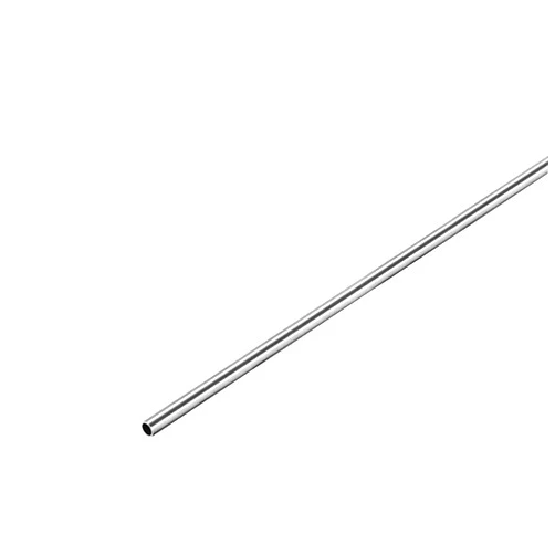 uxcell 304 Stainless Steel Round Tubing 4mm OD 0.2mm Wall Thickness 250mm Length Seamless Straight Pipe Tube