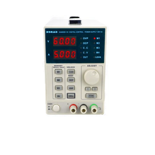 Korad Technology KORAD KA6005D -Precision Variable Adjustable 60V, 5A DC Linear Power Supply Digital Regulated Lab Grade