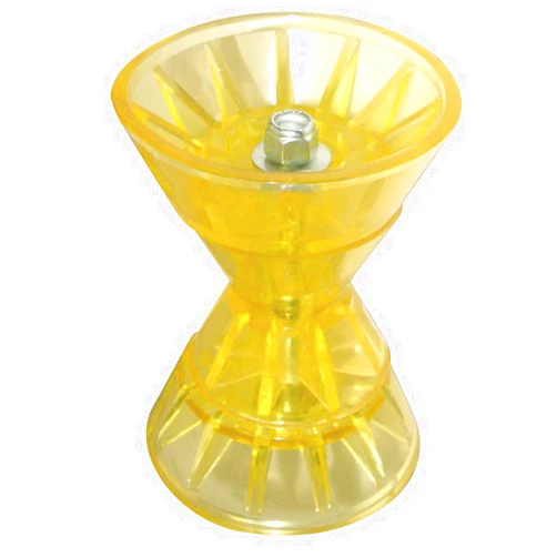 SeaSense Super Polymer Bow Roller, 4-Inch,Yellow