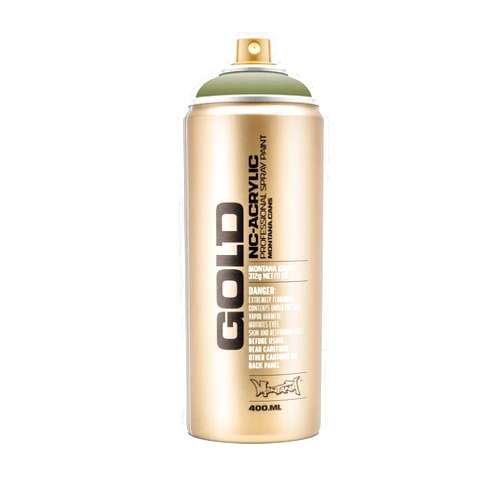 Montana Gold Montana Cans GOLD Spray Paint, 400ml, Manila Green