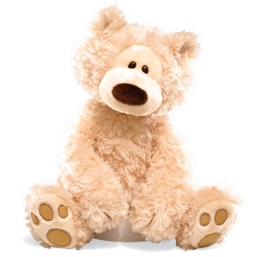 GUND Philbin Classic Teddy Bear, Premium Stuffed Animal for Ages 1 and Up, Beige, 12”
