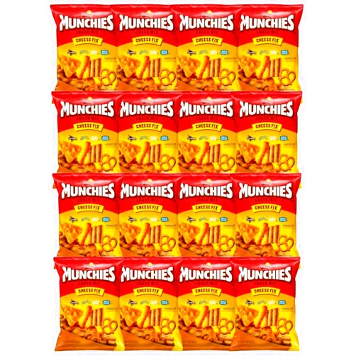 Generic Munchies Snack Mix Cheese Fix Value Pack of 16 (1.75oz Bags) NEW