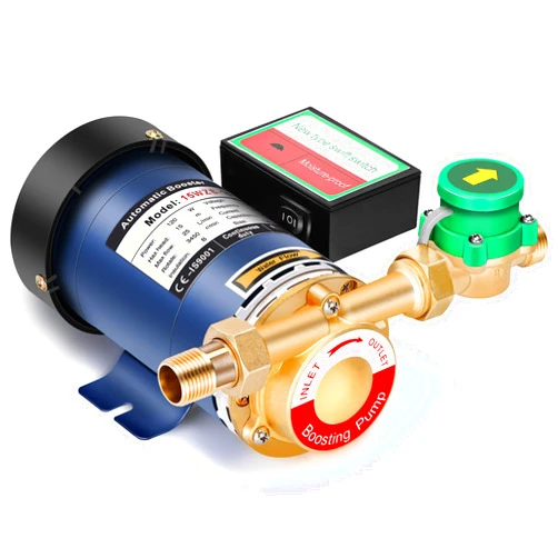 Aowoil 120W Home Water Pressure Booster Pump with Automatic Water Flow Switch, 115VAC, 396 GPH, 21.7 PSI, Automatic Home Water Pressure Booster Pump for Household Kitchen Bathroom
