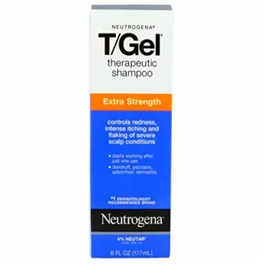 Neutrogena T Gel Shampoo Extra Strength For Dandruff Seborrheic Dermatitis 6oz 177ml (Pack of 1)