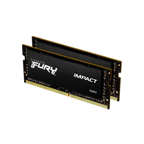 Kingston FURY Impact 64GB (2x32GB) 3200MT/s DDR4 CL20 Laptop Memory Kit of 2 | Intel XMP | AMD Ryzen | Plug n Play | Low Power Consumption | KF432S20IBK2/64