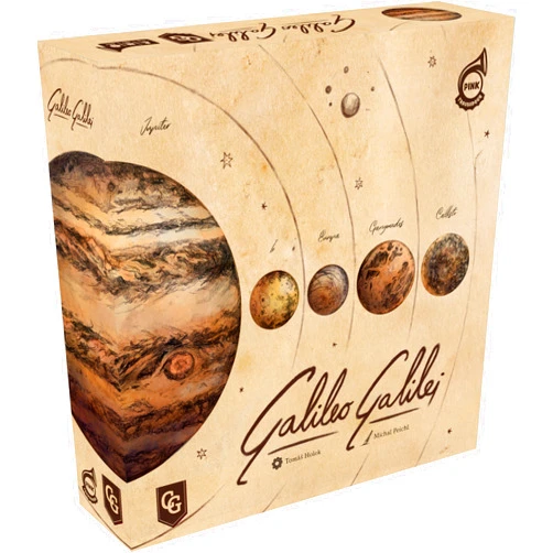 Capstone Games Galileo Galilei | Euro-Style Astronomy Strategy Board Game | Educational Space Exploration Game for 1-4 Players | Historical Scientific Game for Ages 14+ | 90 Minutes Playtime