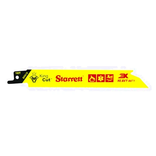 Starrett Bi-Metal King Cut Fire Rescue and Demolition Reciprocating Saw Blade - 6