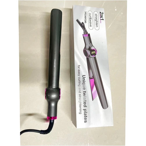MOERAE Crimping Irons Ceramic Hair Crimping Irons with Adjustable Temperature Controls for All Hair Types