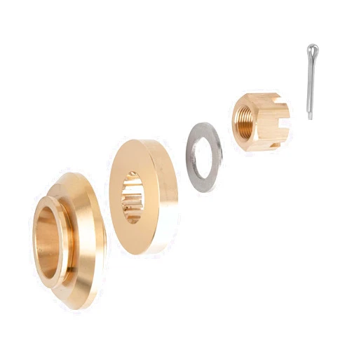 COPKINGO Propeller Hardware Install Kit fit Yamaha Outboard 150hp,175hp,200hp,220hp,225hp,250hp,300hp Thrust Washer/Spacer/Washer/Nut/Cotter Pin 6E5-45987-01