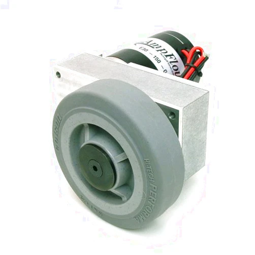 AmpFlow E30-400-G-5W 5-Inch Wheel Motor, 12V, 24V, or 36V DC, 680 RPM