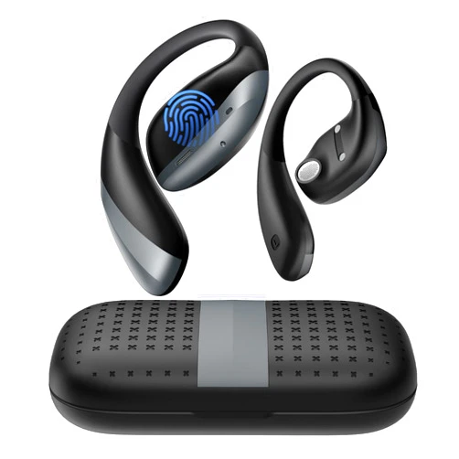 CXK AI Language Translation Earbuds, 134 Language Real-Time Translator Earbuds for Travel Business Learning, Bluetooth 5.4 Headphones Two-Way Translator Device with APP for iOS for Android