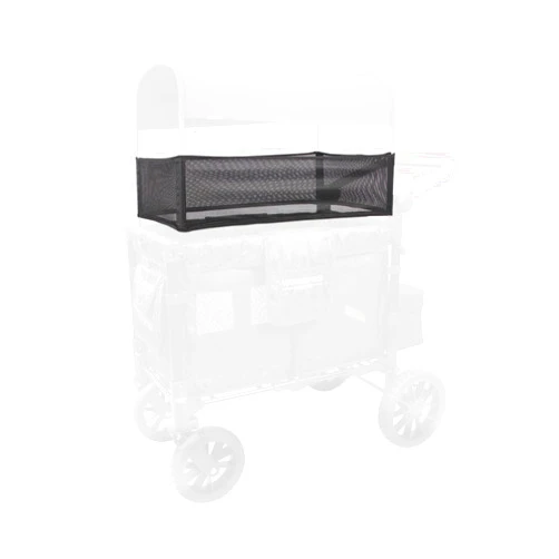 WONDERFOLD 4-Sided Shade Net Stroller Wagon Accessory Featuring 360 Degrees of Coverage Made with Lightweight Mesh Sides for Ventilation and Visibility (Fits Only W2 Elite/Luxe)