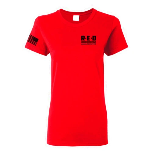 Wild Bobby RED Friday Military T-Shirt for Men – Remember Everyone Deployed | Patriotic American Flag Veteran Support Tee