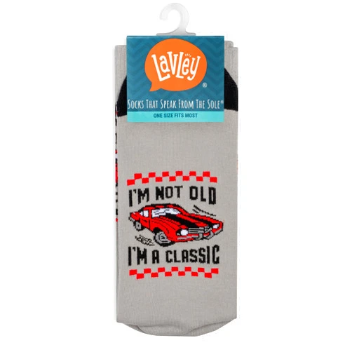 Lavley Funny Socks for Adults - Cool novelty socks for men, women and teens - Great stocking stuffer or birthday gift