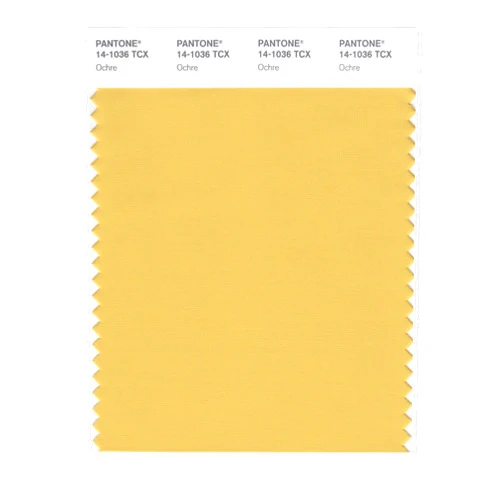 PANTONE Smart 14-1036X Color Swatch Card, Ochre