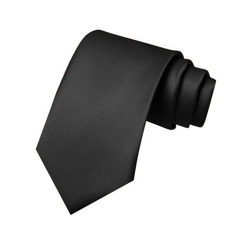 JEMYGINS Solid Color Tie Mens Necktie for Business and Wedding