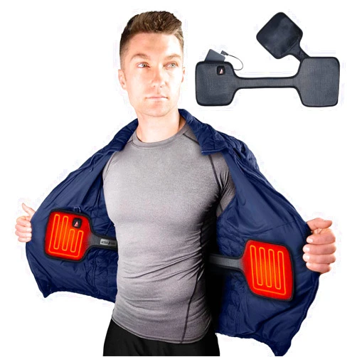 ActionHeat 5V Rechargeable Battery Heated Jacket Insert – Electric Coat Heating for Winter Hiking Hunting and Outdoors