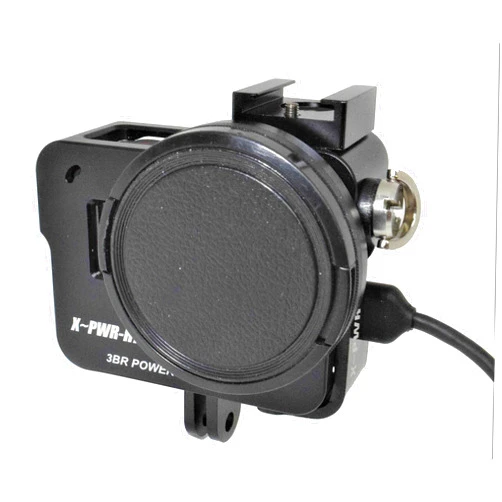 3BR POWERSPORTS X~PWR-H7 External Power Kit for GoPro HERO5, HERO6, HERO7 with 18