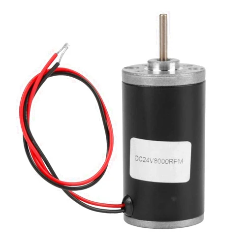 FTVOGUE 31ZY Permanent Magnet Dc Motor Reversible Electric Gear Motor for Diy Generator CW CCW 6V 12V 24V 3500-8000rpm [ 24V 8000rpm],Dedicated Motor