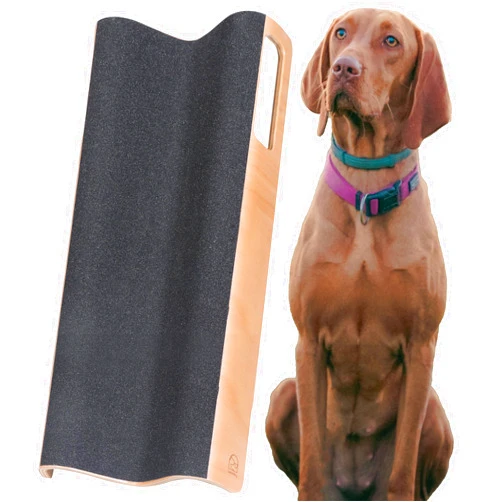 LovIntry M-Shaped Dog Scratch Pad for Nails, Dog Nail File Toy for Dog Nail Maintenance, Shortened Dog’s Side Nails Easily (XL)
