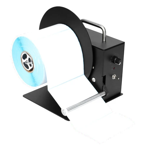 AIWFL Automatic Label Rewinder 180mm Label Rewinding Machine Speed Adjustable Label Rewinder Two-Way Rewinding Label Roller Machine Synchronize with Printer (R3 Pro)