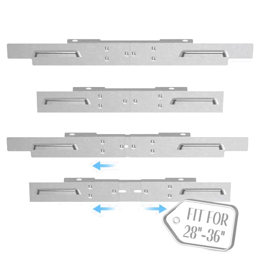ODDMUCK Wind Guards for 28-36 Inch Griddle, Upgraded Adjustable Stainless Steel Magnetic Griddle Wind Guard, Griddle Wind Screen Compatible with Grease Cup, Hood and Side Shelf