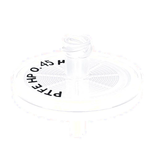GVS Filter Technology, Syringe Filter, ABLUO, 25mm, PTFE HP Membrane, 0.45µm, PP Housing, 10/pk