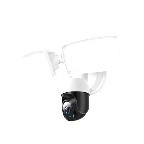 Freecam Floodlight Security Camera,Outdoor 360 PTZ Surveillance Camera,355 Pan & 90 Tilt,HD 1080P, 2000 Lumens, Weatherproof, Auto Tracking, Color Night Vision, 90db Siren (Requires Hard Wiring)