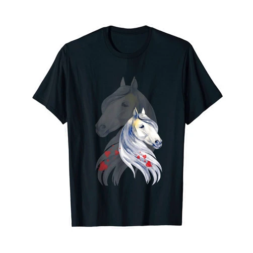 Pferde Mädchen Reiten Damen Bekleidung Horse women's for riders and horses girls riding T-Shirt