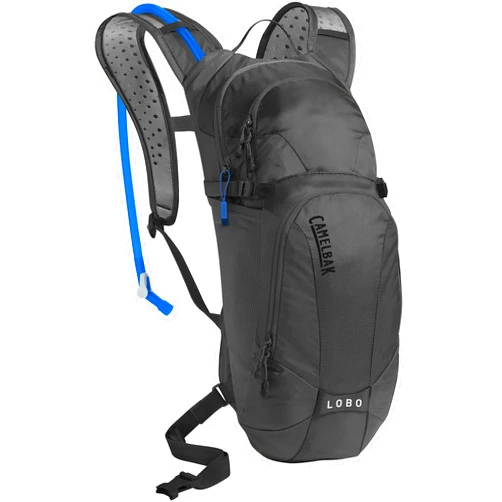 CamelBak Lobo Bike Hydration Backpack - Helmet Carry - Magnetic Tube Trap - 100 oz