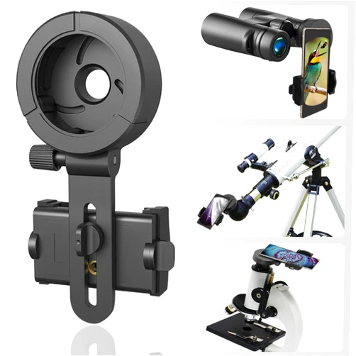 Eyeskey Universal Phone Adapter - Capture Stunning Moments with Your Smartphone Through Binoculars, Monoculars, Scopes, Telescopes, and Microscopes - Fits Most Smartphones