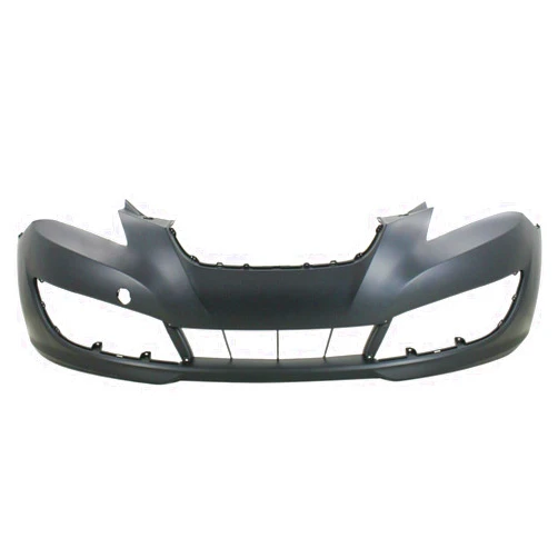 TIUBIDBA 1pc Front Primed Plastic Bumper Cover W/Fog Lamp Holes for Hyundai for Genesis Coupe 3.8 2010 2012 & 2.0T/2.0T GT/2.0T R-/3.8 GT/3.8 Track 2010-2012 & 3.8 R- 2011-2012
