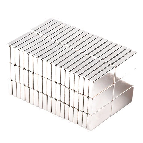 MIN CI 120 Pcs Strong Neodymium Small Magnets, N52 Tiny Mini Rare Earth Refrigerator Magnet for Crafts Experiment Building Scientific Model Rectangular Office Whiteboard Tool