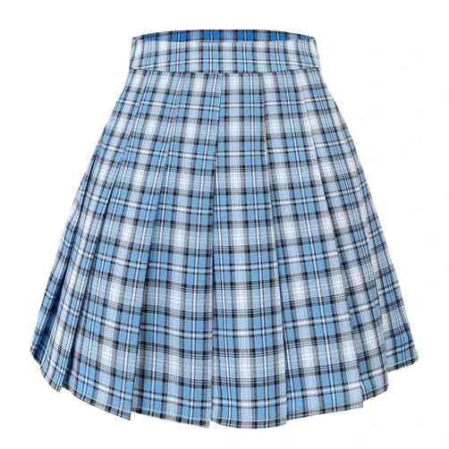 Hoerev Women Girls Short High Waist Pleated Skater Tennis Skirt
