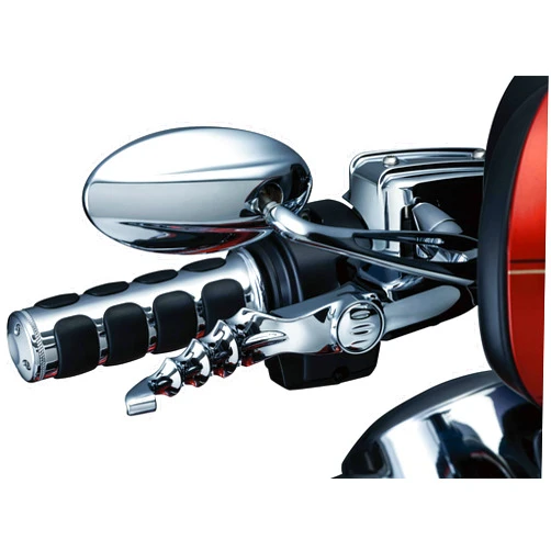 Kuryakyn 1984 Motorcycle Handlebar Accessory: Zombie Clutch and Brake Trigger Levers for 2017-19 Harley-Davidson Touring Motorcycles, Chrome, 1 Pair