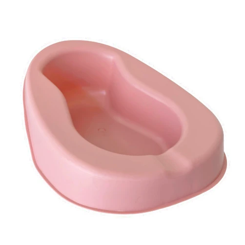 Vakly Bedpan - Smooth Contoured Stackable - Easy to Clean - Quality Construction - for Bed-Bound/Bedridden Patient - Women and Men