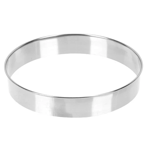 Easnea Stainless Steel Pizza Baking Ring Molds (12