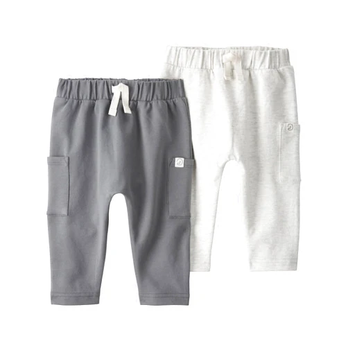 little planet by carter's Baby 2-Pack Pants Made with Organic Cotton
