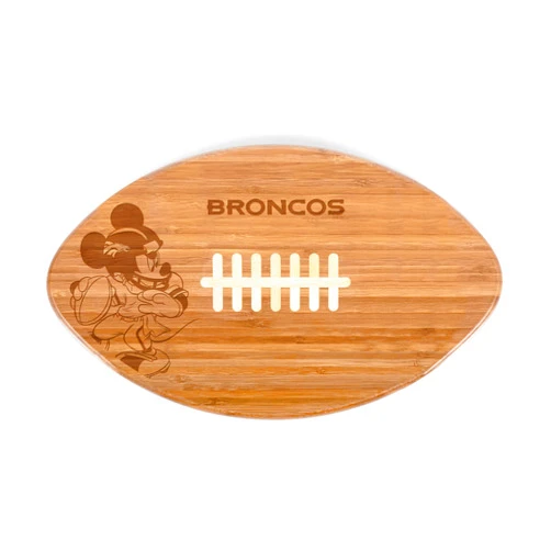PICNIC TIME NFL unisex-adult NFL Mickey Touchdown! Football Cutting Board & Serving Tray