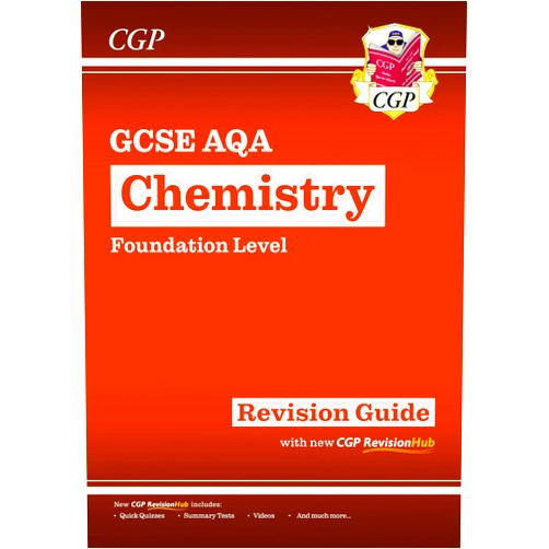 CGP Books New GCSE Chemistry AQA Foundation Revision Guide with CGP RevisionHub