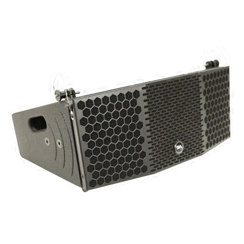 Seismic Audio CLA-2x5 Compact 2 x 5 Line Array Speaker with Titanium Compression Driver PA/DJ Band Live Sound