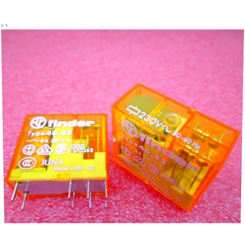 BIRGI Relay 40.52.8.230.0000/40.52 230VAC 8A Finder DIP8 2pcs/lot